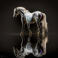 Beautiful majestic horse image, ultra realistic, Generative Ai