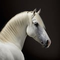 Beautiful majestic horse image, ultra realistic, Generative Ai