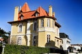 Beautiful and majestic houses in Estoril, Lisbon Royalty Free Stock Photo