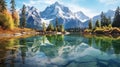 beautiful majestic rockies reflections