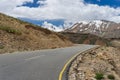 Beautiful Manali Leh highway, Leh, Ladakh, Jammu Kashmir, India Royalty Free Stock Photo