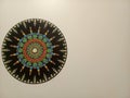 Beautiful mandala on the wall