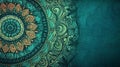 Colorful mandala background, Wallpaper, Illustration Royalty Free Stock Photo