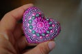 Beautiful mandala heart