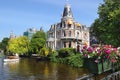 Amsterdam, a trip through the picturesque canals Royalty Free Stock Photo