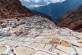 Beautiful Maras Salt Mines Peru South America