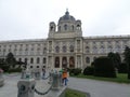 Beautiful Maria-Theresien-Platz, Vienna, Austria.