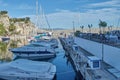 Port of marina del este in the horseshoe grenade