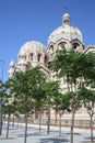 Beautiful Marseille Cathedral at summer sunny day Royalty Free Stock Photo