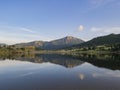 The beautiful Marys Lake of Rocky Mountain National Park Royalty Free Stock Photo