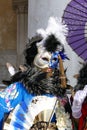 Beautiful Mask of Carnival of Venice Italy