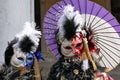 Beautiful Mask of Carnival of Venice Italy