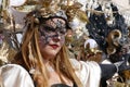 Beautiful Mask of Carnival of Venice Italy