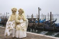 Carnival in the unique city of Venice in Italy