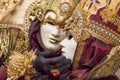 Beautiful masks at carnival in Venice, Italy Royalty Free Stock Photo