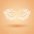 Beautiful Masquerade Mask (Vector)