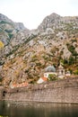 Medieval belfry of Saint Claire Church in Kotor