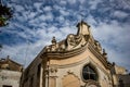 Beautiful medieval church in Italy