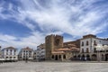 Beautiful medieval city of Caceres in Extremadura