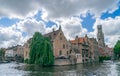 The Beautiful Medieval Town of Bruge in Belgium