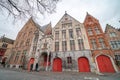 Beautiful Medieval town Bruges in Belgium Europe