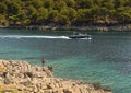 Beautiful mediterranean bay. Skrivena Luka, island of Lastovo, C