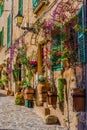 Spain Majorca, old beautiful village Valldemossa Royalty Free Stock Photo