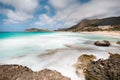 Beautiful Mediterranean Sea in the Crete, Greece Royalty Free Stock Photo