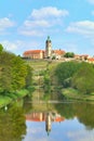 Beautiful Melnik castle in Czech republic in Europe