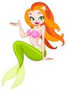 Beautiful mermaid Royalty Free Stock Photo