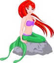 Beautiful Mermaid Royalty Free Stock Photo