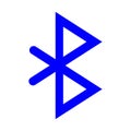 Bluetooth Vector Icon Royalty Free Stock Photo