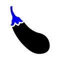 Bringle Eggplant Aubergine Vegetable Icon