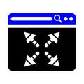 Browser Maximize Window Icon