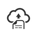 Cloud File Upload Icon