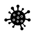 Coronavirus COVID 19 Virus Icon.