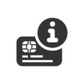 Credit Card Instruction Icon