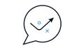 Beautiful Meticulously Designed Discuss Strategic Planning Icon