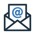 Email, Open mail, New Email icon