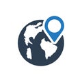 Global Location Icon