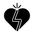 Heartbreak Vector Icon