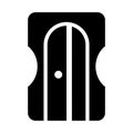 Pencil Sharpner Icon Royalty Free Stock Photo