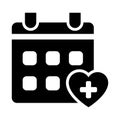 Schedule Medical Examination Icon