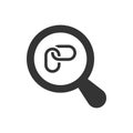 Search Backlink Icon Royalty Free Stock Photo