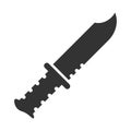 War knife icon Royalty Free Stock Photo