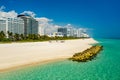Beautiful Miami Beach scenic travel destination Royalty Free Stock Photo