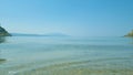 Beautiful Micros Aselinos beach on Skiathos island in Greece, summer day