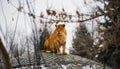 Beautiful Mighty Lioness Royalty Free Stock Photo