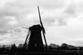 Beautiful mill in The Netherlands Royalty Free Stock Photo