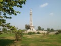 beautiful minare pakistan in Lahore